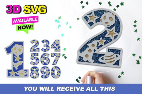 Space Numbers 3D SVG: A Designer’s Review for Modern Shapes